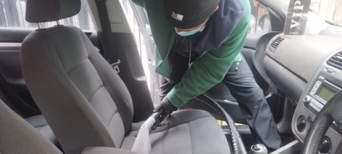 car interior seat shampoo