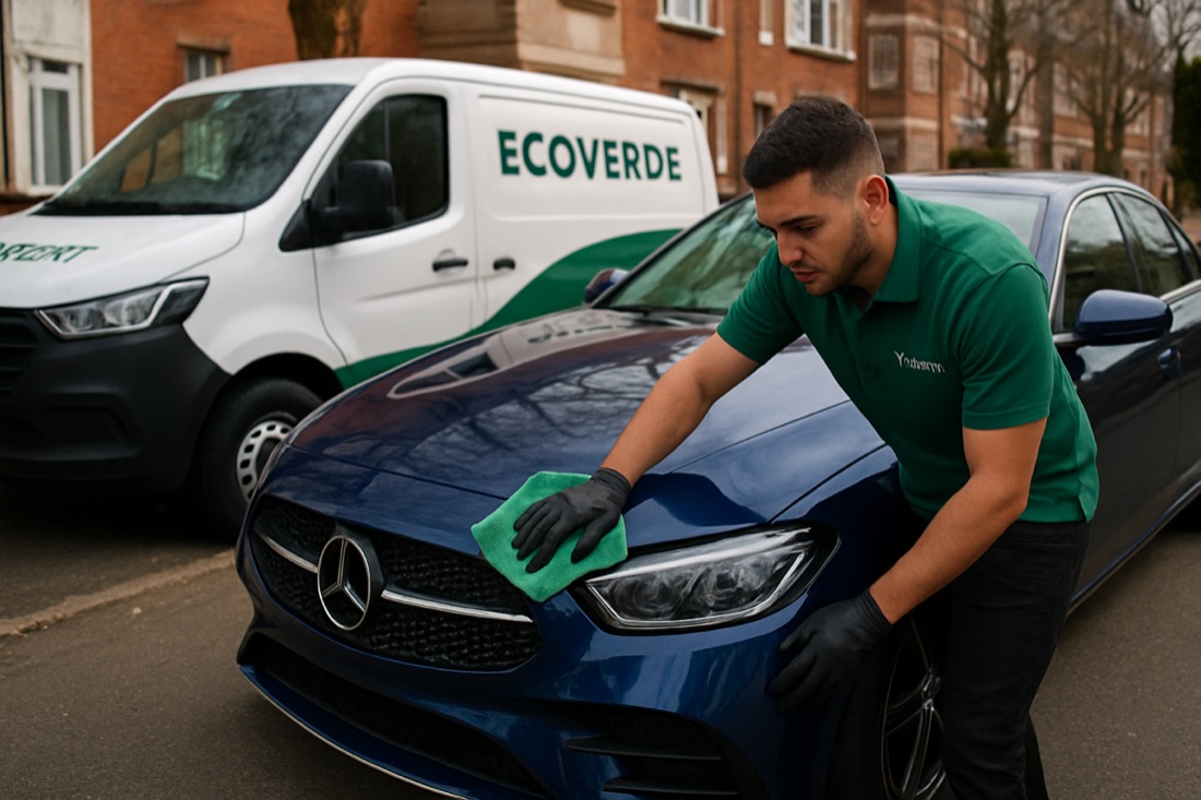 Illustration for How Ecoverde Valeting Service Works at Your Doorstep related to east london car detailing